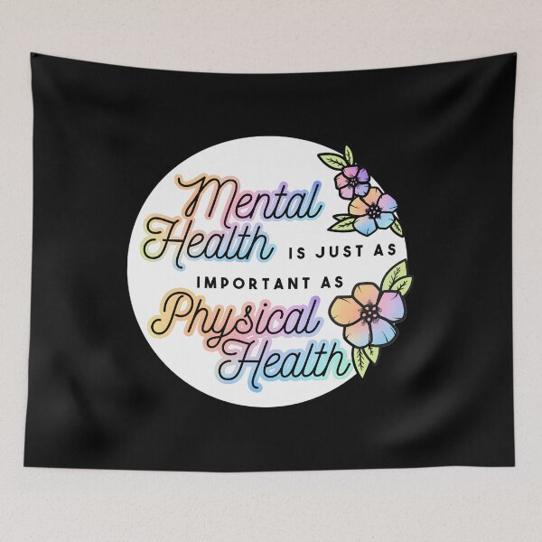 Item preview, Mental Health Is Just As Important As Physical Health designed and sold by KimberlyRGreene.