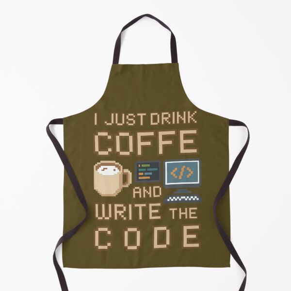 Item preview, Sweatshirt I Just Drink Coffee and Write Code: The Developer's Secret Formula (Programmer Coffee Humor) designed and sold by Artbesttopic.