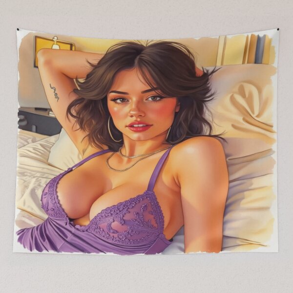 Item preview, Anya in Watercolor | Canvas 20 designed and sold by KasaHunterHarem.