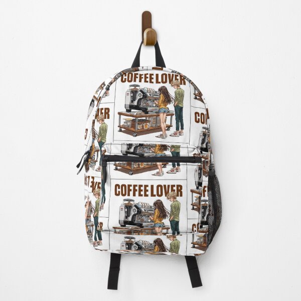 Item preview, Cute Coffee Lover Barista Machine – Adorable Coffee Shop Cartoon Art designed and sold by Grafititee.