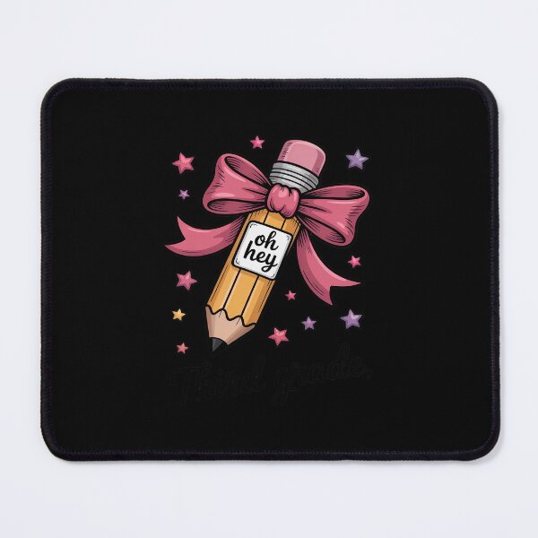Item preview, Oh Hey Third Grade Pencil Coquette Teachers designed and sold by ShelFisher.