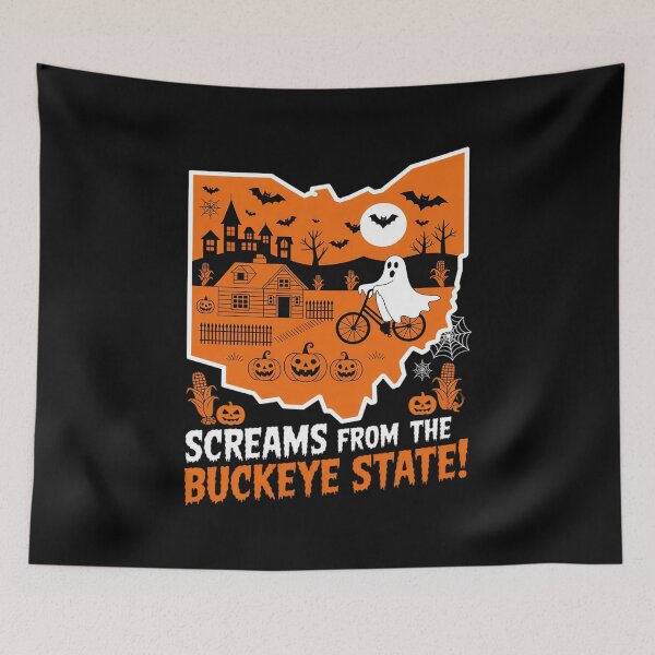Item preview, Ohio Halloween Shirt Spooky Pride designed and sold by ShelFisher.