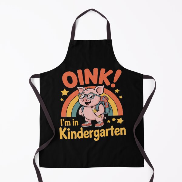 Item preview, Oink I’m In Kindergarten Cute Funny Pig Back to School designed and sold by ShelFisher.