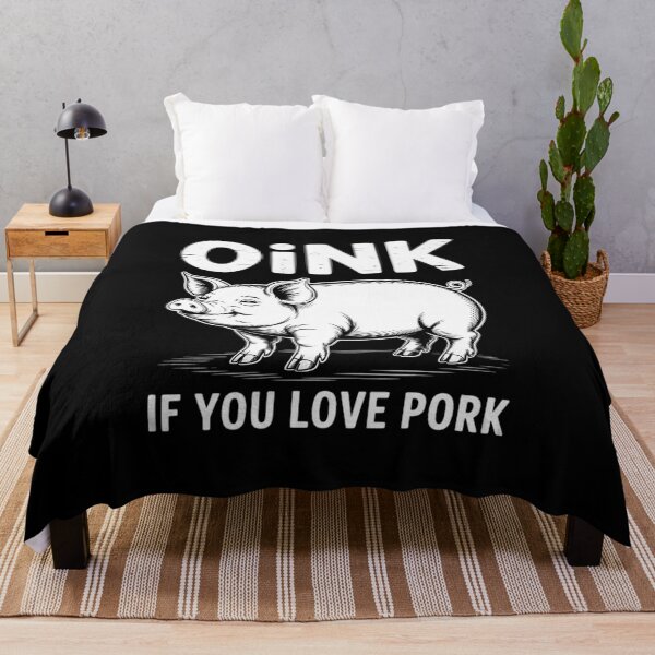 Item preview, Oink If You Love Pork Pig Roast Barbecue BBQ Cooks Chefs designed and sold by ShelFisher.