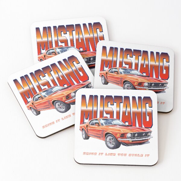 Item preview, MUSTANG ORANGE designed and sold by 1BeautifulMind.