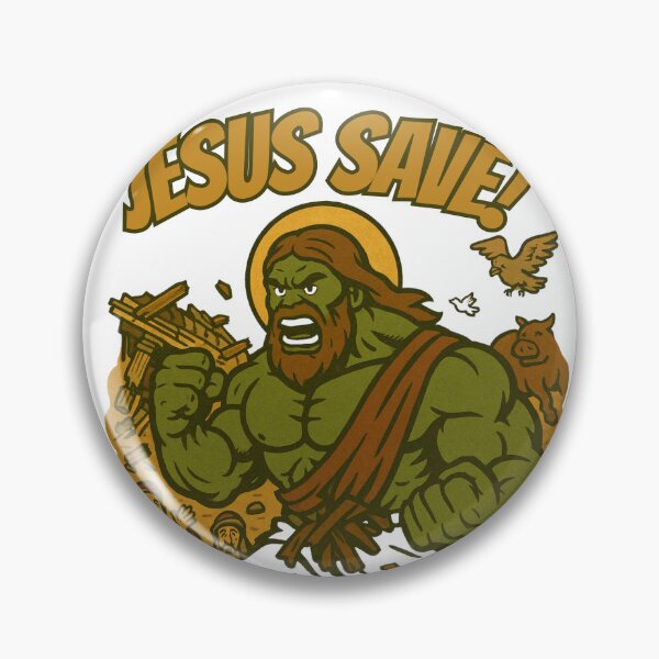 Item preview, ¡Jesús salva! designed and sold by Enlighten_Up.