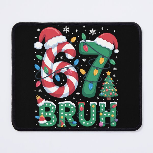 Item preview, Bruh 67 Six Seven 6 7 Meme Christmas Funny designed and sold by Bandikonsalez.