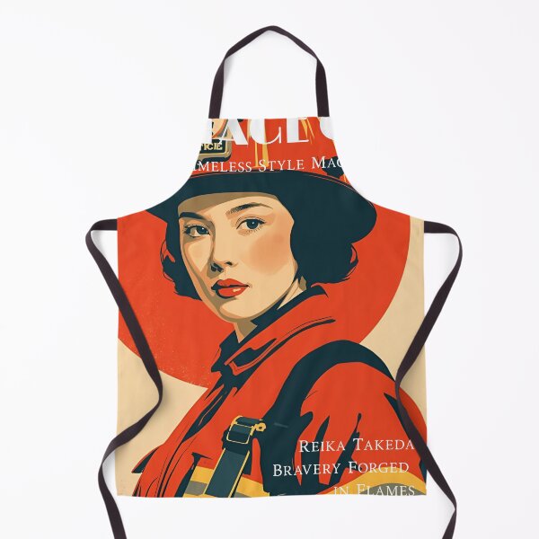 Item preview, Vintage City Magazine - Reika Takeda - Female Firefighter designed and sold by Vintage City.