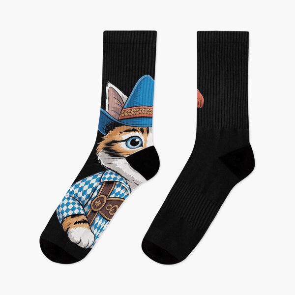 Item preview, Oktoberfest Cat German Bavarian Lederhosen Cat Lover designed and sold by Sandrhaus.