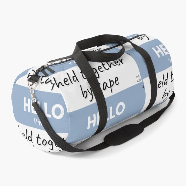Item preview, Hello I’m Held Together by Tape – Blue designed and sold by buglevel.