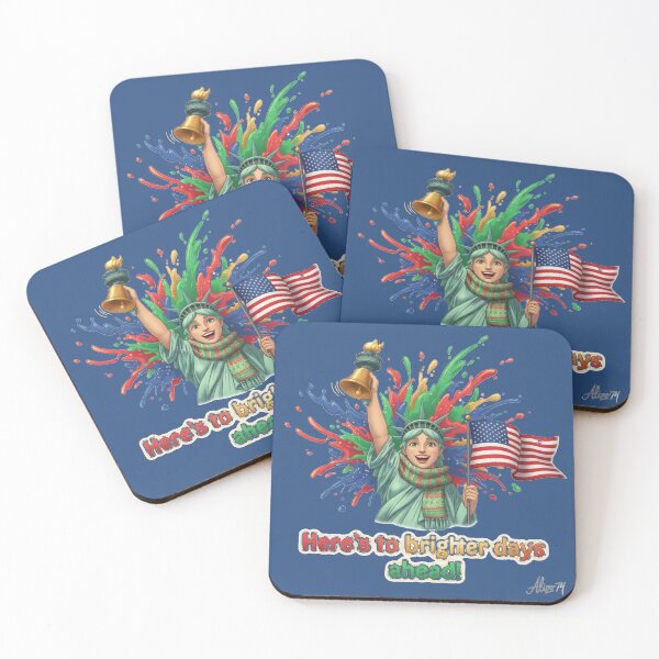 Item preview, Brighter Days Liberty – Color Splash Artwork designed and sold by alizo74.