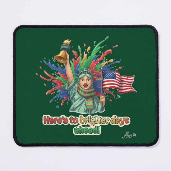 Item preview, Brighter Days Liberty – Color Splash Artwork designed and sold by alizo74.