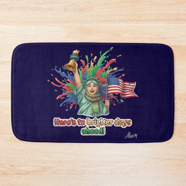 Item preview, Brighter Days Liberty – Color Splash Artwork designed and sold by alizo74.