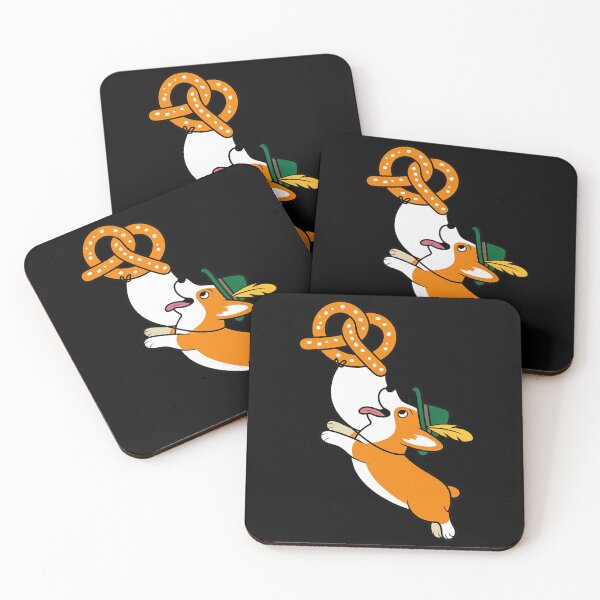 Item preview, Oktoberfest Dog Corgi Pretzel German Bavarian Kids designed and sold by Sandrhaus.
