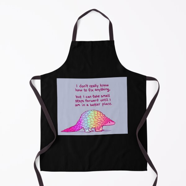 Item preview, I Can Take Small Steps Rainbow Pangolin designed and sold by KimberlyRGreene.