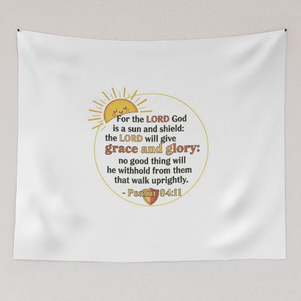 Item preview, The Lord is a Sun and Shield - Psalm 84:11 designed and sold by Faithloveshop.