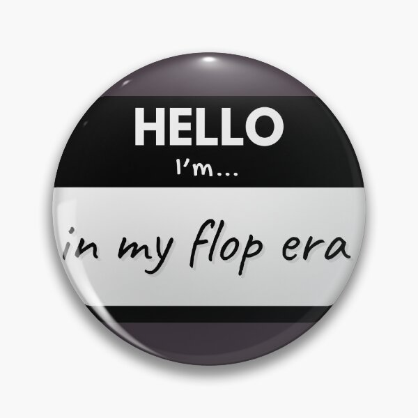 Item preview, Hello I’m in my Flop Era – Black designed and sold by buglevel.
