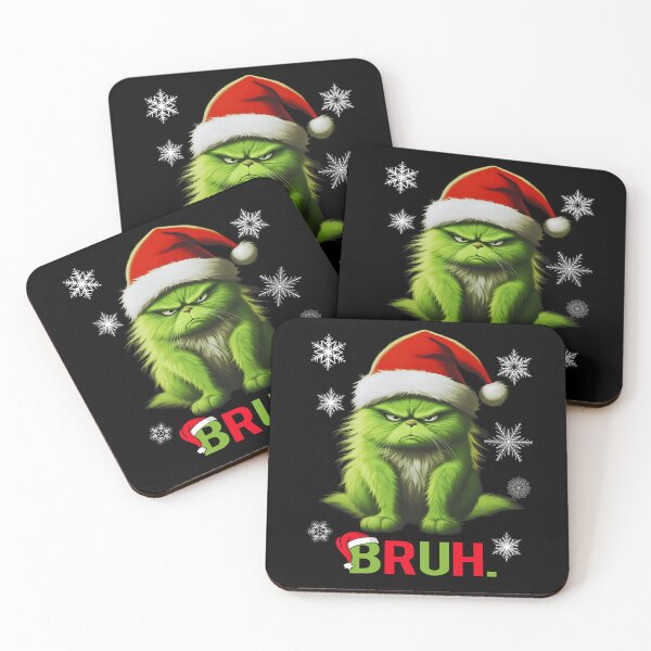 Artikelvorschau, Grinch-Katzen-Bruh-Weihnachtsshirt für Teenager-Jungen, lustiges Weihnachts-Bruh entworfen und verkauft von Har-vee.