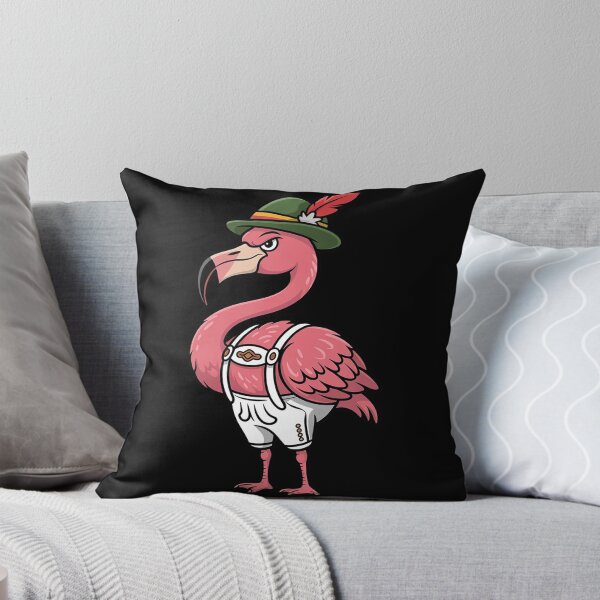 Item preview, Oktoberfest Flamingo German Bavarian Lederhosen designed and sold by Sandrhaus.