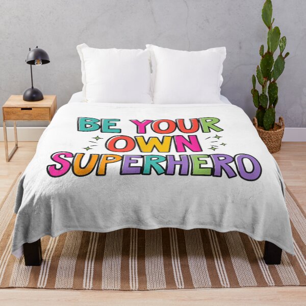 Item preview, Be Your Own Superhero Mental Health Motivational Quot designed and sold by Noput1951.