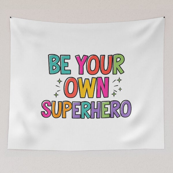 Item preview, Be Your Own Superhero Mental Health Motivational Quot designed and sold by Noput1951.