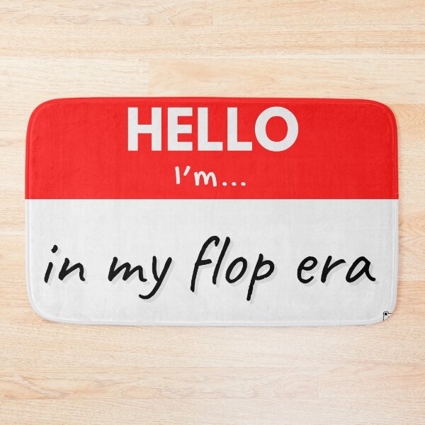 Item preview, Hello I’m in my Flop Era – Red designed and sold by buglevel.