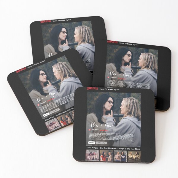 Item preview, Orange is The New Black - Sapphic WLW Couple - Alex Vause and Piper OITNB designed and sold by lgbtcontext.