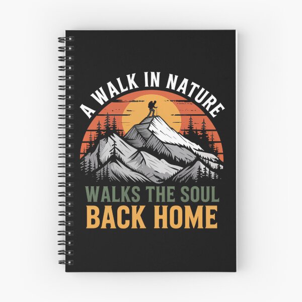 Item preview, dventure Hiking Walks the Soul Back Home, Nature Lover designed and sold by Bandikonsalez.
