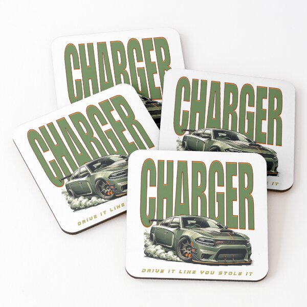Item preview, CHARGER GREEN designed and sold by 1BeautifulMind.