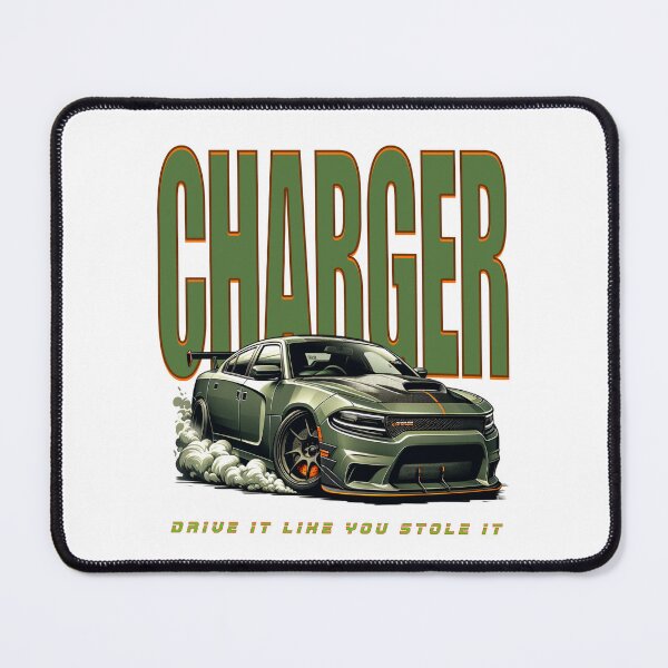 Item preview, CHARGER GREEN designed and sold by 1BeautifulMind.
