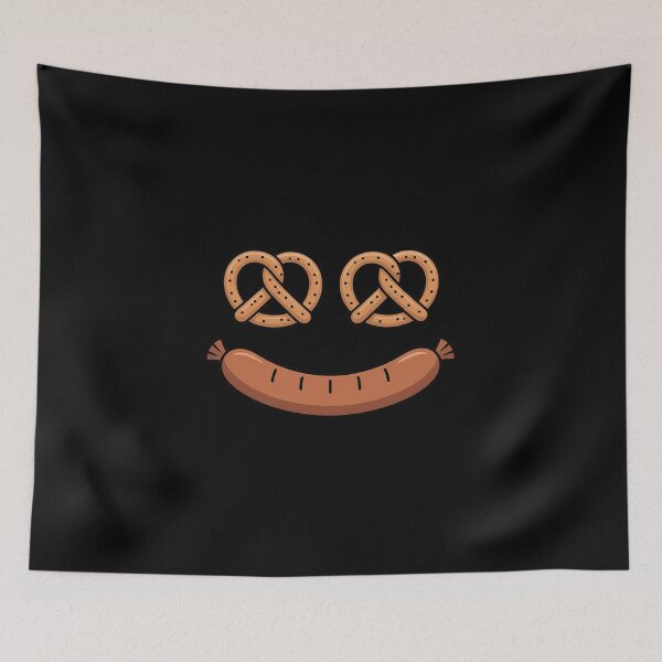 Item preview, Oktoberfest German Celebration Pretzel Sausage Gift designed and sold by Sandrhaus.