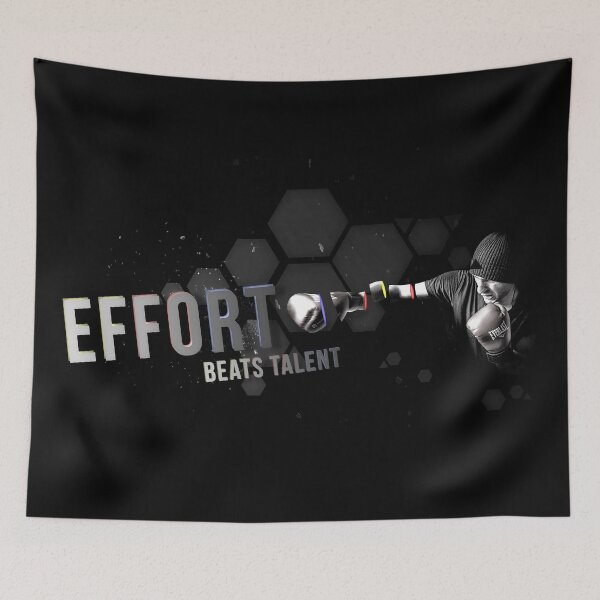 Item preview, Effort Beats Talent, Boxer designed and sold by Jarrod Vandenberg.