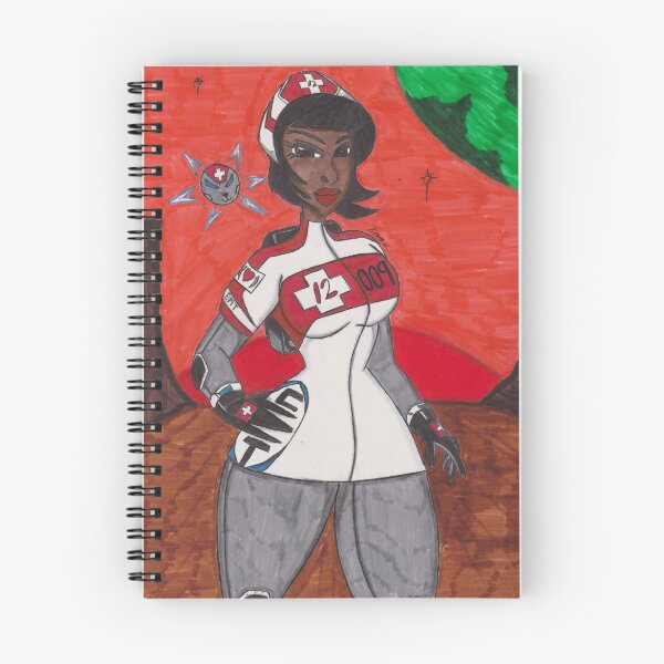 Item preview, Futuristic Space Medic Character designed and sold by Ronald Woods.
