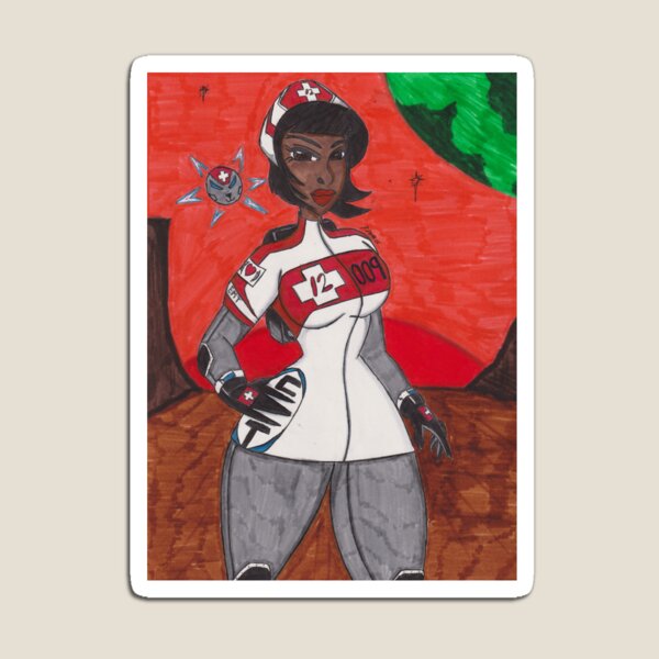 Item preview, Futuristic Space Medic Character designed and sold by Ronald Woods.