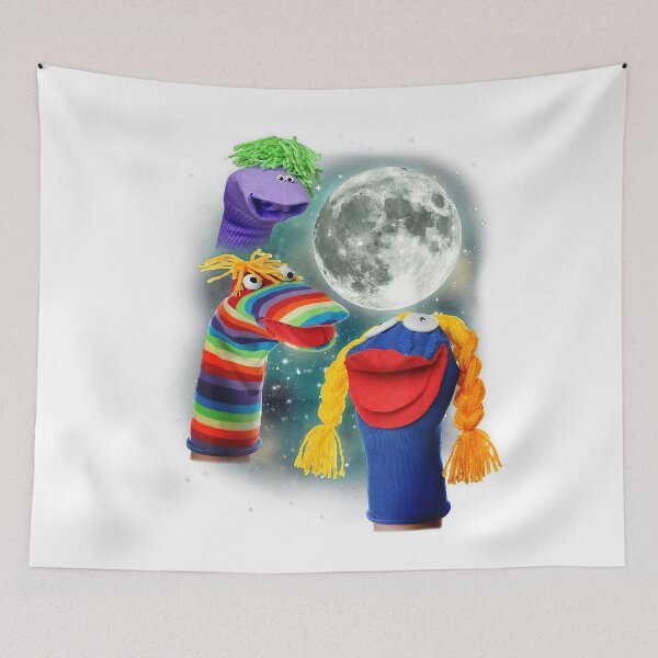 Item preview, Three Sock Moon - Funny Weird Cursed Puppet Meme Ugly Men Women designed and sold by AngelaOdonn.