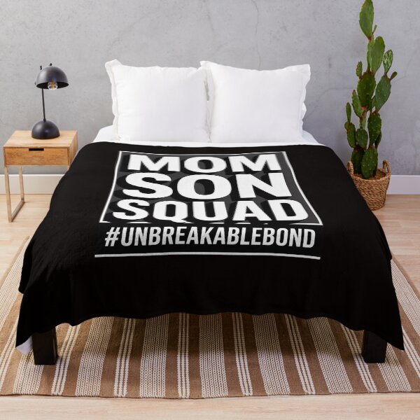 Item preview, Mom Son Squad Unbreakable Bond Family designed and sold by LapFemile.