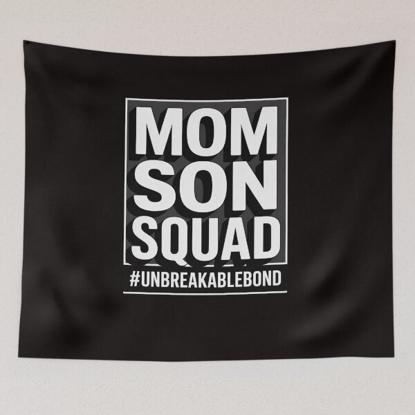 Item preview, Mom Son Squad Unbreakable Bond Family designed and sold by LapFemile.