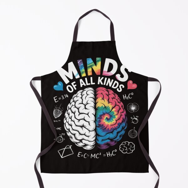 Item preview, Minds of all kinds Neurodiversity Autism Awareness ADHD ASD designed and sold by LapFemile.