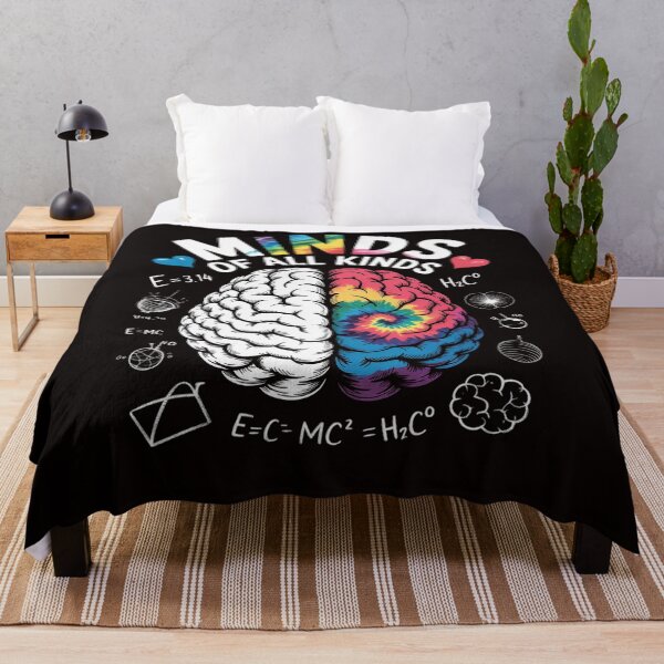 Item preview, Minds of all kinds Neurodiversity Autism Awareness ADHD ASD designed and sold by LapFemile.