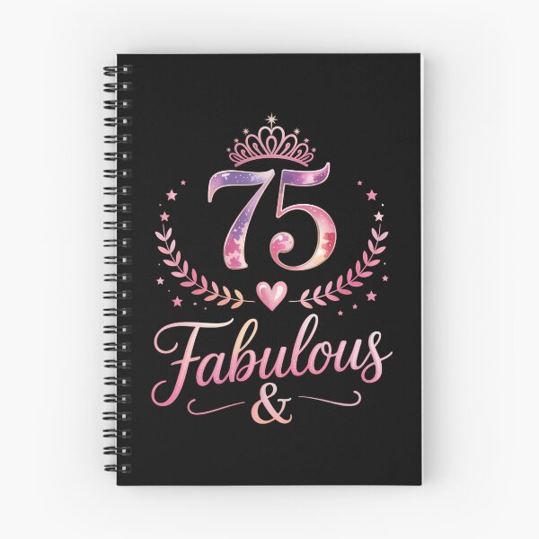 Item preview, 75 Years Old And Fabulous Happy 75th Birthday designed and sold by Bandikonsalez.