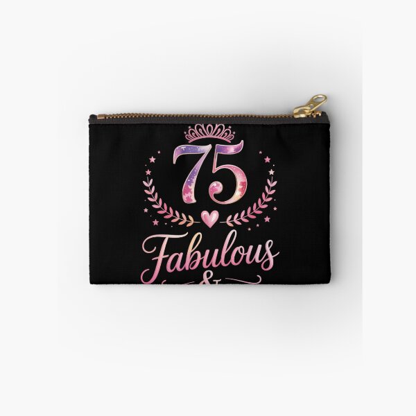 Item preview, 75 Years Old And Fabulous Happy 75th Birthday designed and sold by Bandikonsalez.