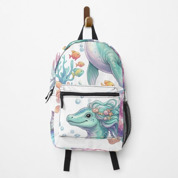 Item preview, Mermaid Dinosaur – Cute Pastel Dino Mermaid Fantasy Art designed and sold by DinoPrints-shop.