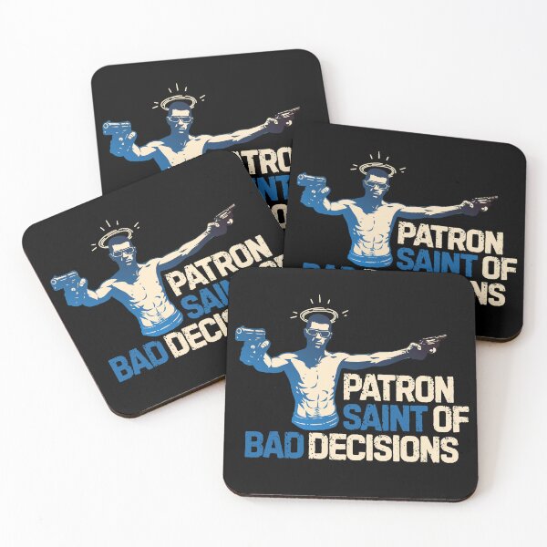 Item preview, Patron Saint of Bad Decisions designed and sold by UNK-Fatigues.