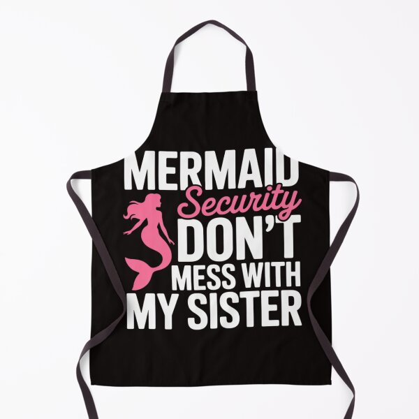 Item preview, Mermaid Security Don't Mess With My Mermaid designed and sold by LapFemile.