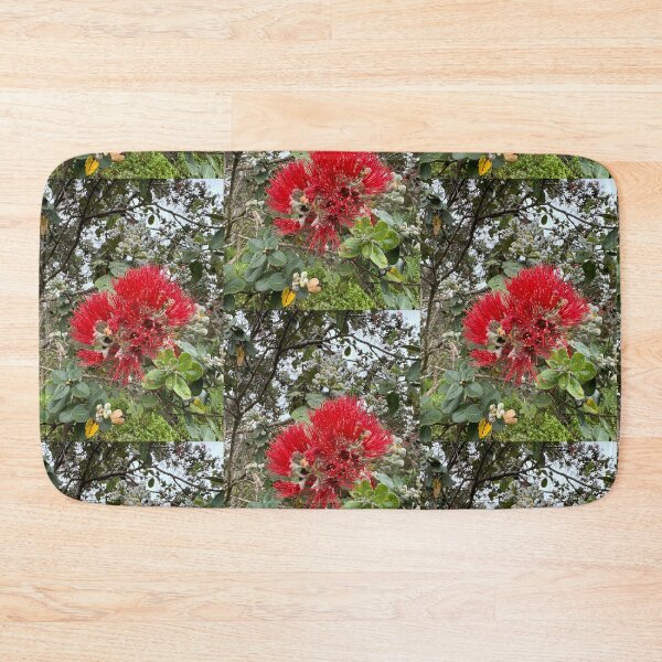 Item preview, ʻŌhiʻa Lehua Blossom in Sunlight designed and sold by TrisaThyme.
