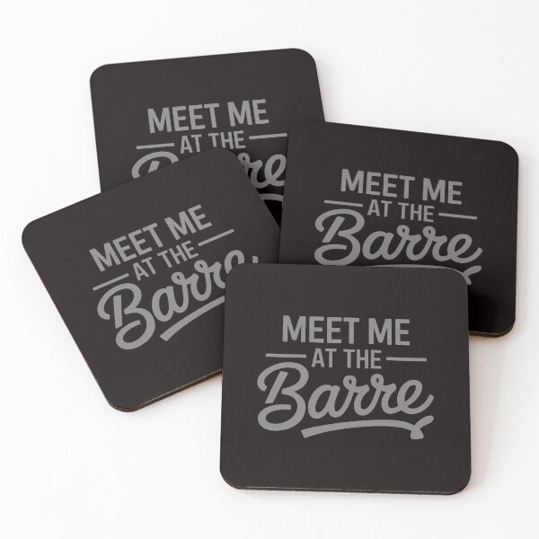 Item preview, Meet me at the barre gift for women train at ballet barre designed and sold by LapFemile.