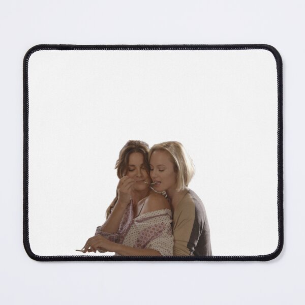 Item preview, Sticker Lesbian Couple Maya and Carina (Marina) Grey's Anatomy and Station 19 designed and sold by lgbtcontext.