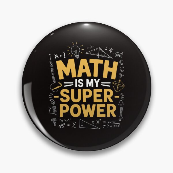 Item preview, Math Is My Superpower Algebra Lover STEAM Gift designed and sold by LapFemile.