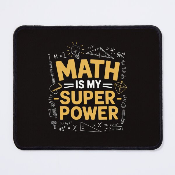Item preview, Math Is My Superpower Algebra Lover STEAM Gift designed and sold by LapFemile.