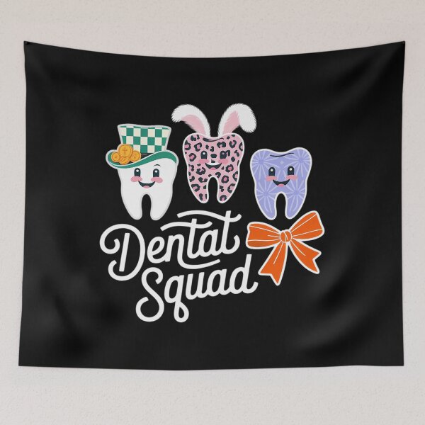 Item preview, Dental Squad Easter Day Funny Tooth Dental Assistant Dentist designed and sold by Bandikonsalez.